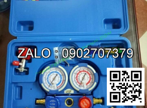Bộ đồng hồ nạp gas điều Hòa R134 R22 Có Dầu