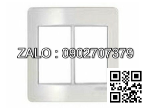 Mặt 2 ngăn Clipsal / Schneider A3000T2_G19