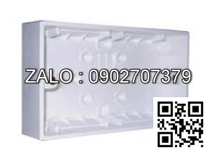 Đế âm đôi Clipsal / Schneider ET257DBE_C5