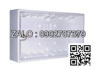 Đế âm đôi Clipsal / Schneider ET257DBE_C5