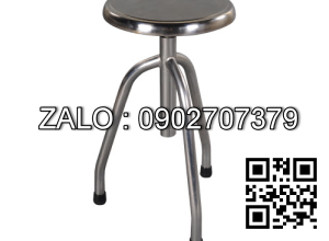 Ghế inox phi 320 H610xW325