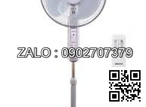Quạt đứng Nanoco có remote NSF1602G-RC màu xám