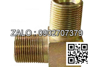 Co nối thủy lực 2 đầu ren ngoài đồng thau phi 219mm , G 8