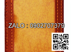 Mặt đeo thẻ giả da dọc