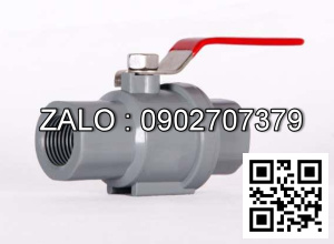 Van khóa nước nhựa răng trong RT tay vặn nước nhựa màu trắng 114 Bình Minh