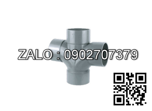 Chữ thập công 90 nhựa phi 200 Hoa Sen