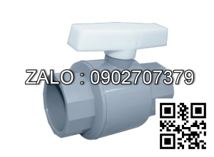 Van khóa nước nhựa tay vặn màu trắng 114 Tiền Phong