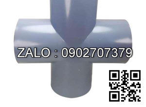 Ống nối nhựa chữ thập 42 Tiền Phong