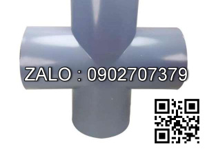 Ống nối nhựa chữ thập 42 TH