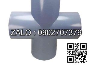 Ống nối nhựa chữ thập 60 TH