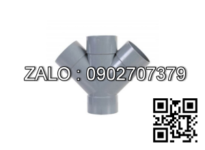 tứ thông 45 độ nhựa phi 200 Đệ Nhất