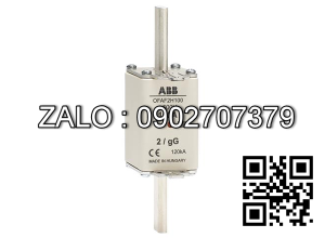 1SCA022627R5380 - Cầu chì ABB HRC Loại GG 2, 500V 100A (OFAF2H100)