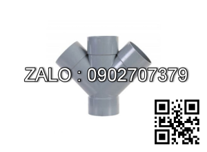 tứ thông 45 độ nhựa phi 90 Đệ Nhất