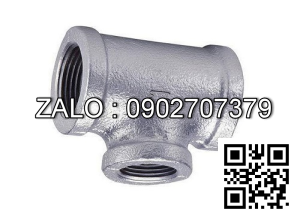 Tê ren điều BSPT - INOX 304 DN32