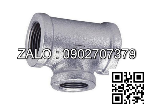 Tê ren giảm BSPT - INOX 304 DN25