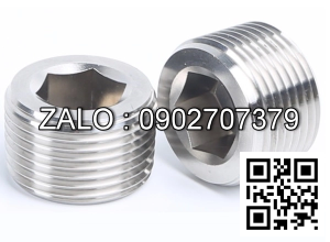 Nút ren ngoài BSPT - INOX 304 DN65