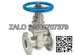 Van cửa mặt bích PN16 gang DN20