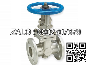 Van cửa mặt bích PN16 mạ kẽm DN25