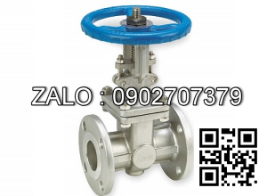 Van cửa mặt bích PN16 mạ kẽm DN125