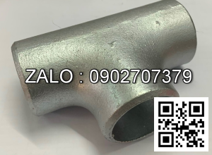 Tê hàn SCH40 mạ kẽm DN50