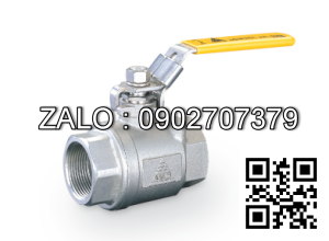 Van bi ren 2PC tay gạt mạ kẽm DN125