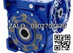 Motor giảm tốc NMRV 1/4 HP 0.18Kw ( 63B5 ) lỗ cốt âm vuông 18mm , tỉ số truyền 7.5-100 Model : NMRV 040
