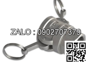 Khớp nối nhanh mạ kẽm D DN25