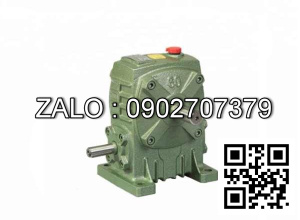 Hộp giảm tốc dạng đứng trục vít - bánh vít Yushen vỏ gang , size : 147 , tỉ số truyền 1/10 Cốt vào( cốt nhỏ) nằm dưới Model : WPA