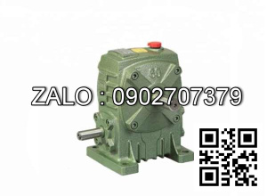 Hộp giảm tốc dạng đứng trục vít - bánh vít Yushen vỏ gang , size : 200 , tỉ số truyền 1/30 Cốt vào( cốt nhỏ) nằm dưới Model : WPA