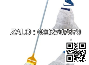 Bộ lau nhà C-015, gồm: cán, giẻ, kẹp giẻ