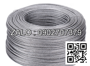 Cáp thép 2 đầu bấm chì phi 44