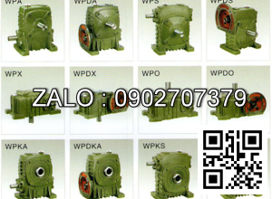 Hộp giảm tốc dạng đứng trục vít - bánh vít Yushen vỏ gang , size : 155 , tỉ số truyền 1/60 mặt bích ( mặt loa ) nằm bên dưới Model : WPDS