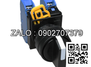 Công tắc xoay 3 vị trí tự giữ, 2 NC, phi 22