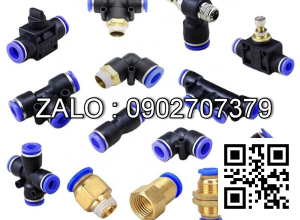 Đầu nối nhanh phi 4/6