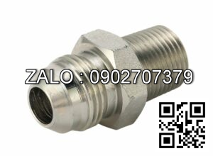 Khớp nối ống 1 đầu ren ngoài 19 côn lồi, 1 đầu ren ngoài 21 đầu bằng 1JN-08-08