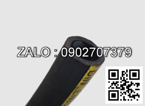 Ống thủy lực 1 inch DN25, 2 đầu thẳng ren trong 1.5/16-12 côn 37, 6000mm, 320 bar