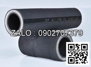 Ống thủy lực 3/4 inch x 2000mm, 2 lớp bố thép, 2 đầu thẳng, côn lõm, ren trong 27