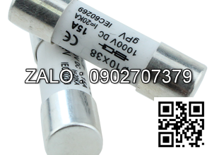 Cầu chì ống sứ phi 10x38mm, 500V - 6A