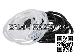 Dây xoắn màu trắng SWB15, phi 15, 10m/bịch