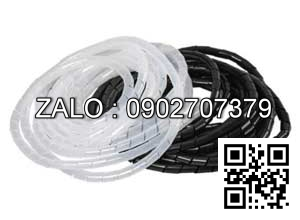 Dây xoắn màu trắng SWB19, phi 19, 10m/bịch