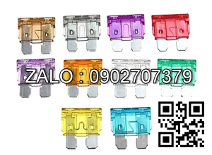 Cau chi ghim, hinh chu U; 25A, (mau trang), kich thuoc: 19mm*19/14.5mm*5mm, be day chan cau chi 0.5mm, (hinh anh dinh kem) (su