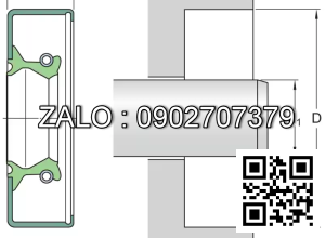 Phốt chắn dầu HMSA10 RG 100X120X12 100*120*12 120x100x12