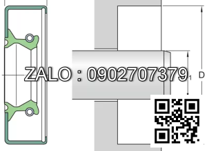 Phốt chắn dầu 28X38X7 HMSA10 RG