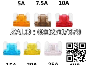 Cau chi ghim, hinh chu U; 20A, (mau vang), kich thuoc: 19mm*19/14.5mm*5mm, be day chan cau chi 0.5mm, (hinh anh dinh kem) (su