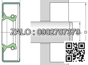 Phốt chắn dầu 30X55X7 HMSA10 RG