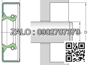 Phốt chắn dầu TC 30X62X10 HMSA10 RG