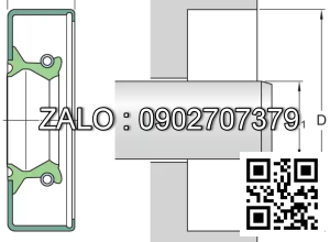 Phốt chắn dầu SKF HMSA10 RG 80X110X12