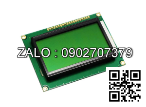 Man hinh InteliMains, Graphic LCD 12864 Detail : -Man hinh cho intelimains: Graphic LCD 12864, Mau nen: Xanh la chu den do phan giai:128 x 64, dien ap: 5Vdc, Driver: KS0107/KS0108, K ich thuoc: 93*70*13.5mm