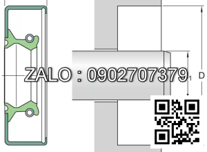 Phốt chắn dầu 55X68X8 HMSA10 RG