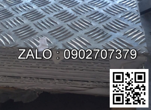 Nhôm Chống Trượt - Tấm Nhôm Gân 3Mm - 5Mm - 8Mm